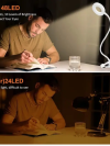 USB Clip-on LED Desk Lamp - Eye Protect Reading Light - Image 5